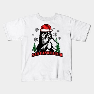 Santasquatch Kids T-Shirt